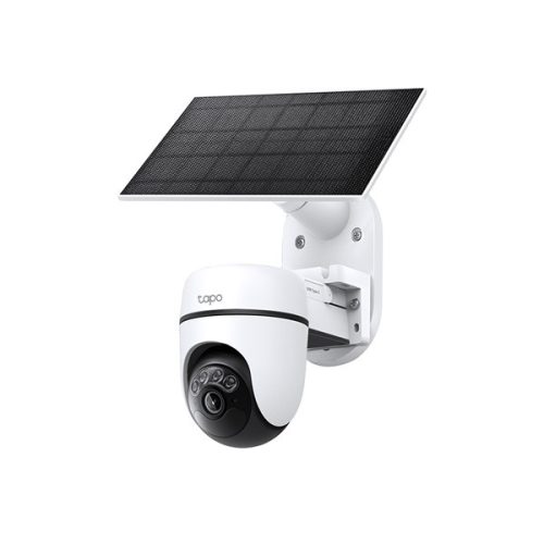 TP-LINK Wireless Kamera Cloud beltéri/kültéri + Okos Solar Panel IP65, TAPO C610 KIT