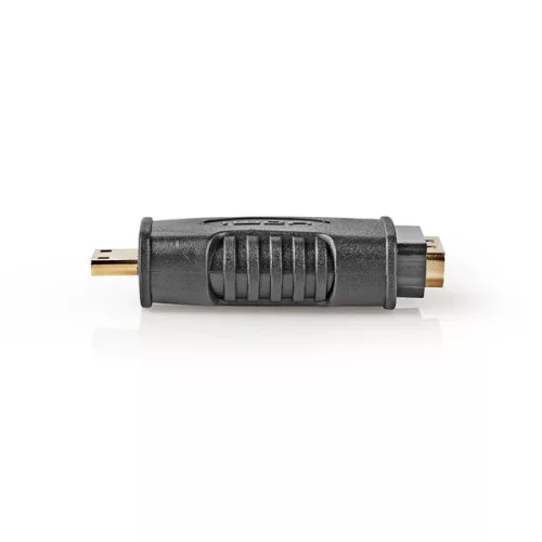 Nedis CVGB34906BK mini HDMI dugó - HDMI aljzat átalakító adapter