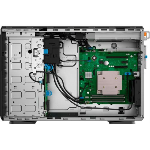 DELL ISG szerver - PE T360 torony (8x3.5"), 4C 6315P 2.8GHz, 1x16GB, 1x2TB 7.2k SATA; H355, iD9 En., 1x700W.