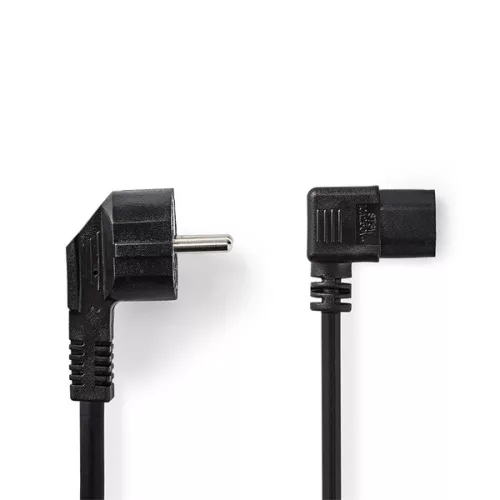 Nedis CEGL10020BK30 táp kábel IEC-320-C13, 3 x 1.00 mm, pipa csatlakozó, hossz 3m