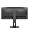 AOC ívelt monitor 34" CU34P3CV, 3440x1440, 21:9, 300cd/m2, 1ms, HDMIx2/DisplayPort/USBx4/USB-C/RJ45