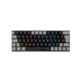   WHITE SHARK GK-002123V2-B-G/BL-HU WAKIZASHI-2-B-G/BL-HU vezetékes mech.bill.fekete/szürk magyar,64 kék