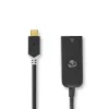 Nedis CCBW64952AT02 USB-C 3.2 Gen 1, 1000 Mbps,  USB C apa - RJ45 anya, 0,20 m