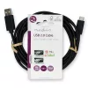 Nedis CCGL60600BK30 USB A - USB C (USB-C) kábel, USB2.0, 15W, hossz 3m