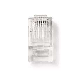   Nedis CCGB89305TP sodrott kábelre, UTP RJ45 CAT6 csatlakozó dugó, szerelhető, aranyozott, 10db/csomag