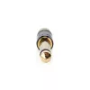 Nedis CABW23935BKG 6,35 mm jack apa - RCA anya, fém, aranyozott