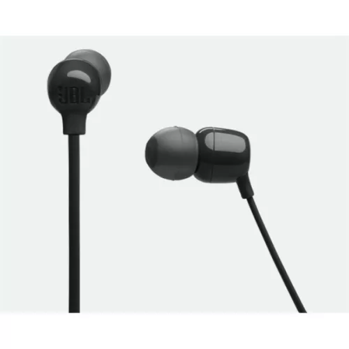 JBL T135BT BLK, vezeték nélküli fülhallgató, fekete, Bluetooth, 25 óra üzemidő, JBL Pure Bass, kihangosítás