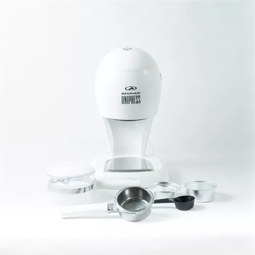 Szarvasi SZV-624 Unipress presszókávéfőző, fehér, 800W, 3,04 bar nyomás, 0,6L víztartály, 4,1 kg,