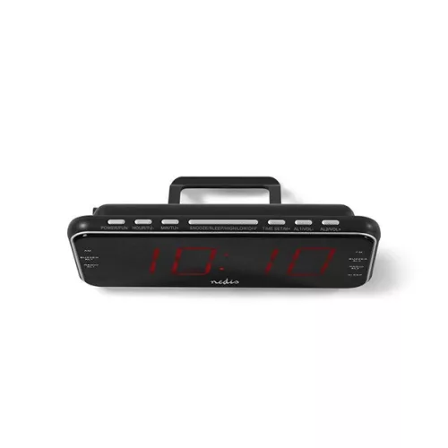 Nedis CLAR004BK digitális óra beépített AM/FM rádióval