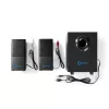 Nedis GSPR10021BK aktív gamer hangszóró 2.1, USB tápellátás, 3,5 mm jack, 30 W, Hangerőszabályozó