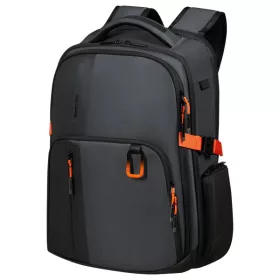   SAMSONITE Notebook hátizsák 142144-A574, BIZ2GO BACKPACK 15.6" DAYTRIP GRAPHITE/APRICOT
