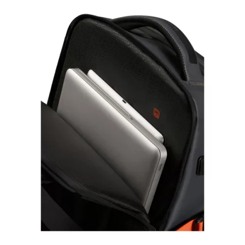 SAMSONITE Notebook hátizsák 142144-A574, BIZ2GO BACKPACK 15.6" DAYTRIP GRAPHITE/APRICOT