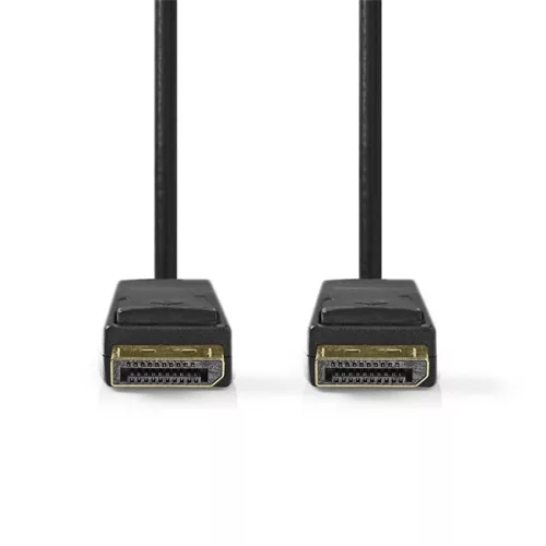 Nedis CCGL37010BK30 Displayport kábel 4K@60Hz, aranyozott csatlakozók, 3m