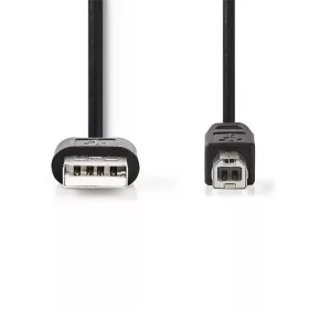   Nedis CCGL60101BK30 USB2.0, USB A - B kábel, 480Mbs, hossz 3m
