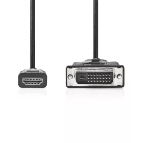   Nedis CCGL34800BK30 HDMI - DVI-D 24+1p kábel, 1080p, hossz 3m