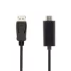 Nedis CCGL37101BK20 DisplayPort dugó - HDMI dugó kábel 4K@30Hz, 2m