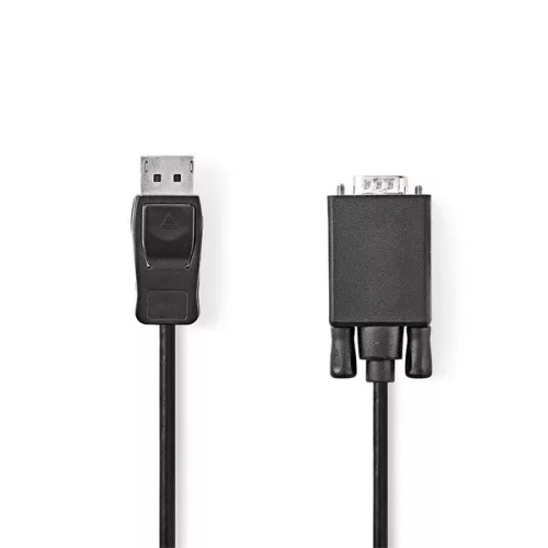 Nedis CCGL37301BK20 VGA -  Displayport kábel 1080p, 2m