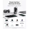 ANKER Powerbank Zolo 25000mAh, 165W, Beépített USB-C kábel behúzható, fekete - A1695H11
