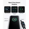 ANKER Powerbank Zolo 25000mAh, 165W, Beépített USB-C kábel behúzható, fekete - A1695H11