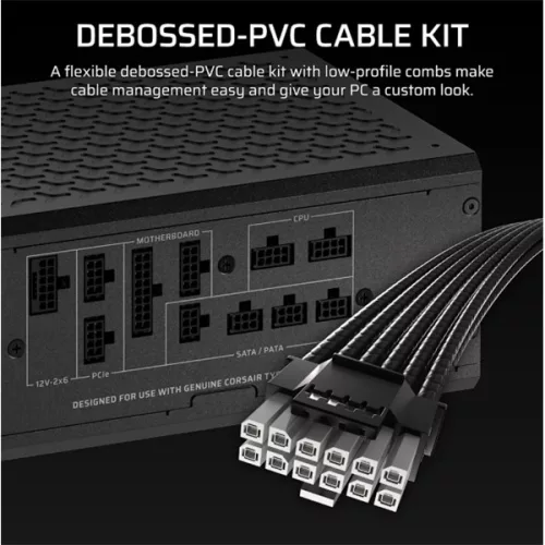 CORSAIR Tápegység Moduláris, iCUE LINK HXi SHIFT Series HX1200i SHIFT, 1200W, Cybenetics Platinum