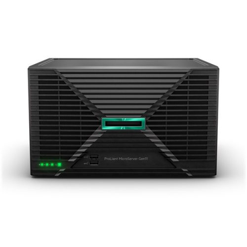 HPE rack szerver ProLiant MicroServer Gen11, Xeon 4C 6325P 3.50GHz, 1x32GB, 2x4TB HDD, 4LFF-NHP, VROC RAID, 1x180W