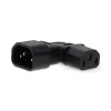 Nedis CEGB11904BK táp dugó jobbra 90°-os, IEC-320-C13 | IEC-320-C14, pipa