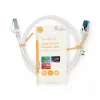 Nedis CCGL85330WT10 S/FTP Cat6 patch kábel, RJ45, 10/100/1000  és 10 000 Mbps thernet sebességet támogat, LSZH, 1m