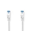 Nedis CCGL85330WT30 S/FTP Cat6 patch kábel, RJ45, 10/100/1000  és 10 000 Mbps thernet sebességet támogat, LSZH, 3m