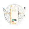 Nedis CCGL85330WT200 S/FTP Cat6 patch kábel, RJ45, 10/100/1000  és 10 000 Mbps thernet sebességet támogat, LSZH, 20m