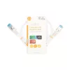Nedis CCGL85330WT05 S/FTP Cat6 patch kábel, RJ45, 10/100/1000  és 10 000 Mbps thernet sebességet támogat, LSZH, 0,5m