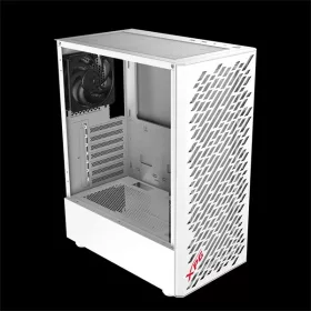   ADATA XPG Ház Midi ATX Valor AIR, 4x120mm ventilátor, Tápegység nélkül, üvegfalú, fehér