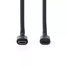  Nedis CCGL64010BK20 USB 3.2 Gen 1, USB C (USB-C) hosszabítókábel, 60W, 4K@60Hz, 5 Gbps, hossz 2m