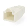 Nedis CCGB89900WT törésgátló UTP RJ45 csatlakozóhoz, fehér, 10db/csomag