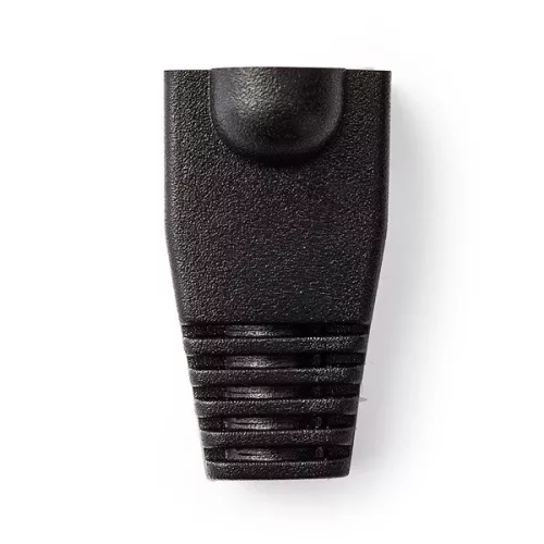 Nedis CCGB89900BK törésgátló UTP RJ45 csatlakozóhoz, fekete, 10db/csomag