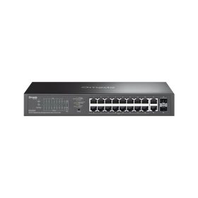   TP-LINK Switch 20x1000Mbps(16xPOE+) + 2xSFP Fémházas Easy Smart (Omada), ES220GP