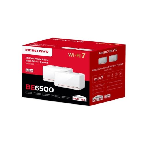 MERCUSYS Wireless Mesh Networking system BE6500 HALO H37BE(2-PACK)