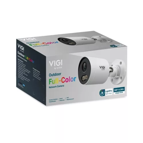 TP-LINK IP Kamera kültéri színes éjjellátó 2 Megapixel, 4mm Objektív, INSIGHT S325(4MM)