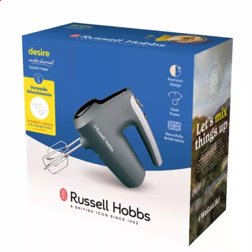 RUSSEL HOBBS DESIRE 27151-56/RH matt szénszürke kézi mixer, habverő