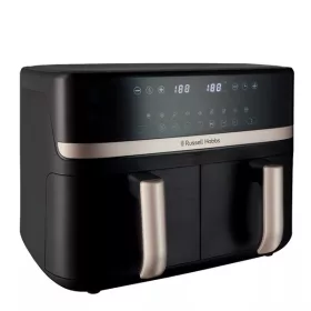   RUSSEL HOBBS SatisFry 27680-56/RH dupla kosaras 9 L Airfryer, fekete/pezsgő