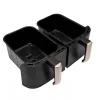 RUSSEL HOBBS SatisFry 27680-56/RH dupla kosaras 9 L Airfryer, fekete/pezsgő