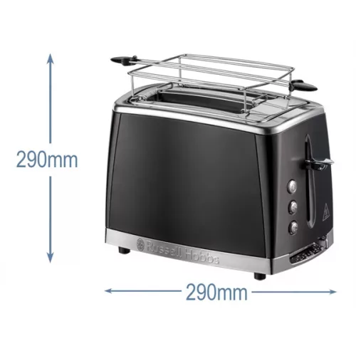 RUSSEL HOBBS MATTE BLACK 26150-56/RH kétszeletes kenyérpirító, matt fekete