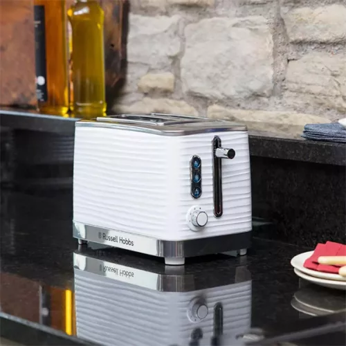 RUSSEL HOBBS INSPIRE 24370-56/RH fehér elektromos kenyérpirító, kompakt kivitel