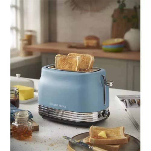 RUSSEL HOBBS HANLEY 28651-56/RH kék kenyérpirító, kompakt asztali kivitel