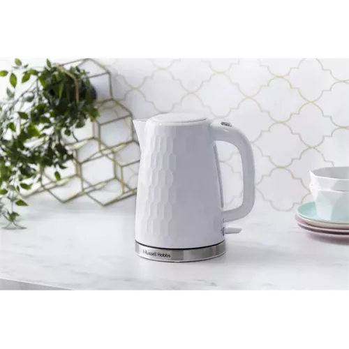 RUSSEL HOBBS Honeycomb 26050-70/RH vízforraló, fehér, kompakt asztali