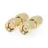 Nedis CSGB02110GD SMA Dugasz Fordított Polaritású | SMA Dugasz | Aranyozott | 50 Ohm | Egyenes | Réz | Arany | 2 db