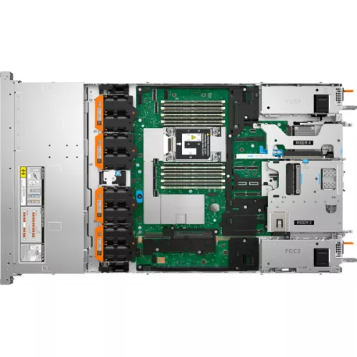 DELL ISG szerver - PE R470 rack (8x2.5"), 8C 6507P 3.5GHz, 1x32GB, 1x480GB RI SSD; H965i, iD10 En., 2x1100W.