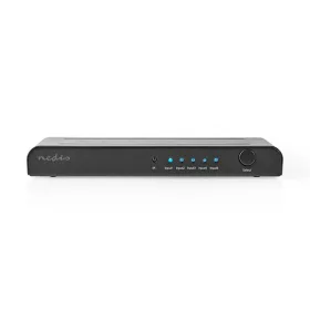   Nedis VSWI3475AT HDMI kapcsoló, 5x HDMI bemenet | 1x HDMI kimenet, 4K@60Hz | 18 Gbps | Távirányítós