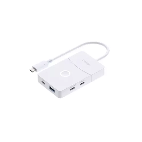 D-LINK USB-C HUB 2xUSB-C + 1xUSB + 1xPD 100W + 1xHDMI + 1x Wireless HDMI, DUP-501