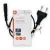 Nedis CEGL11040BK05 tápkábel IEC-320-C7, 2 x 0.75 mm, hossz 0,5m