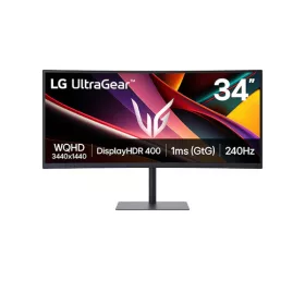   LG Ívelt 240Hz Gaming VA monitor 34" 34G630A, 3440x1440, 21:9, 300cd/m2, 1ms, DisplayPort/2xHDMI/USB, áll.mag.